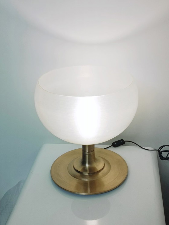 Image 1 of Importante lampada a ciotola gigante, anni '70