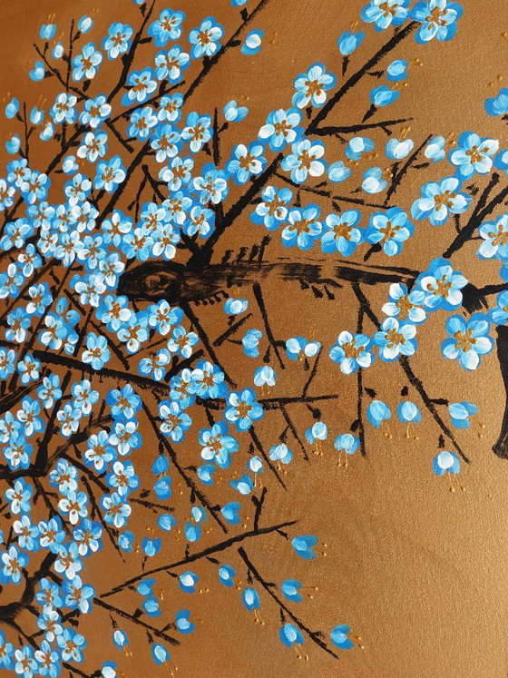 Sakura J543 - Large Original Painting – Paintings & Drawings, Canvas (photo 13 of 17)