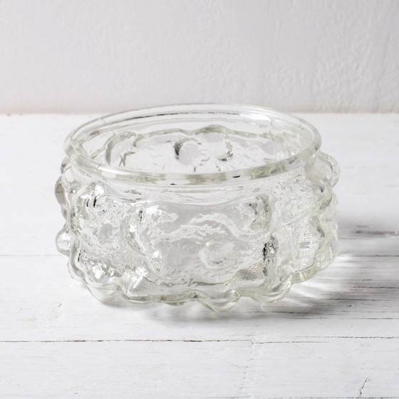 Image 1 of Mid-Century Pressed Glass Bowl: Vladislav Urban Design, Czech Republic