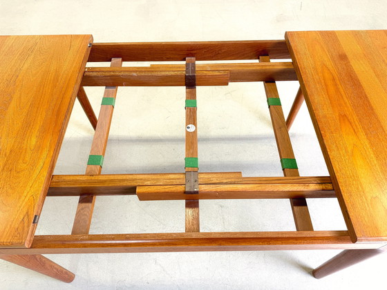 Image 1 of Uitschuifbare eettafel Mid Century Glostrup Møbelfabrik teak