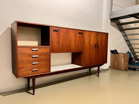 Image 1 of Vintage teak sideboard / bar cabinet - mid-century Danish design