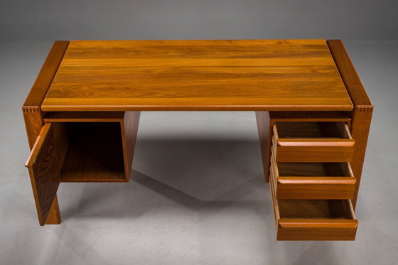 Image 1 of Freistehender Teakholz-Schreibtisch von GV Møbler, Mid-Century, 1960er Jahre