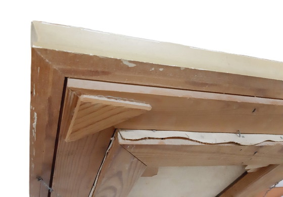 Image 1 of Peinture à l'huile originale vintage sur toile, vase de fleurs, signée