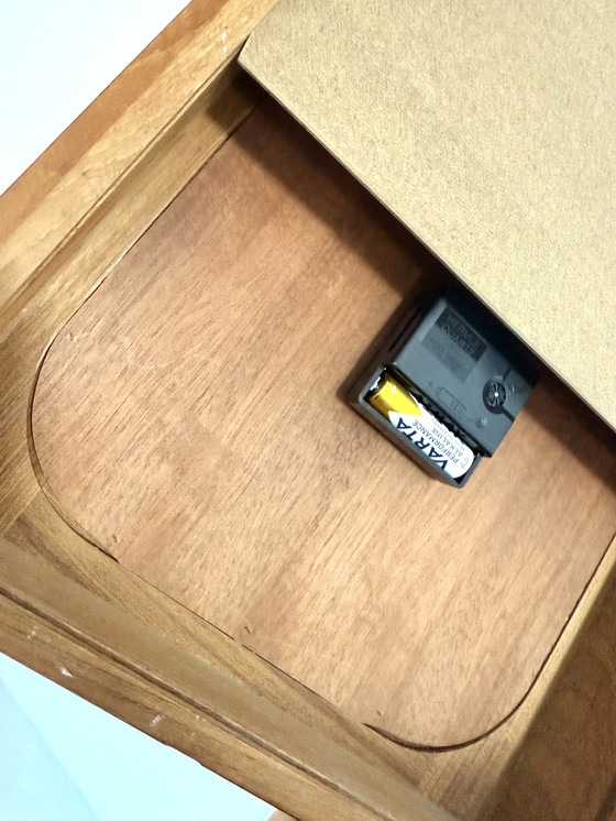 Image 1 of Vintage Teak Wall Clock, Westminster '70