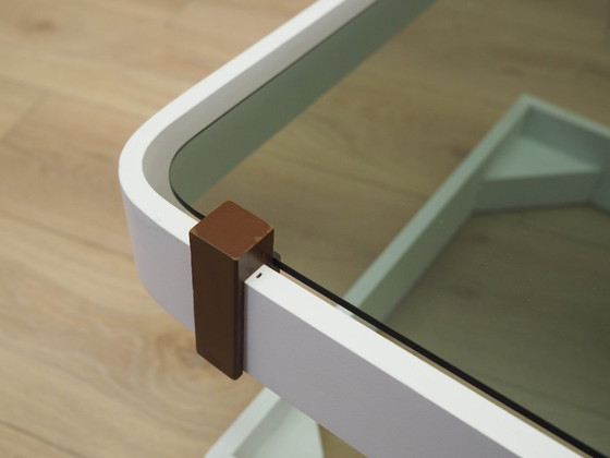 Image 1 of Glazen salontafel, Italiaans design, jaren 70, vervaardigd in Italië.