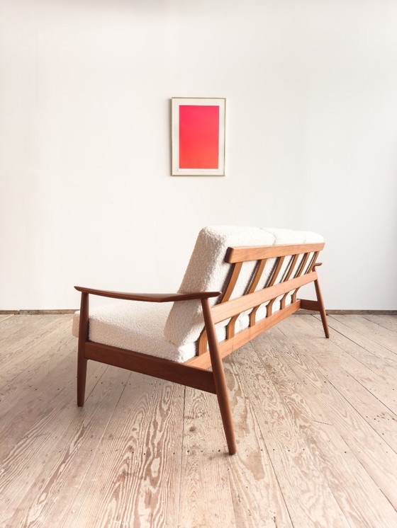 Image 1 of Canapé 3 places Arne Vodder modèle FD 164 pour France & Daverkosen, design danois