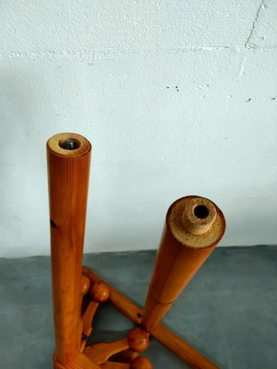 Image 1 of Vintage Design Houten Kapstok Jaren 70
