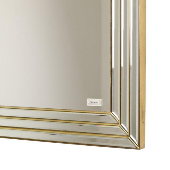 Image 1 of Zeldzame Design Spiegel met Console Zilver Goud Deknudt
