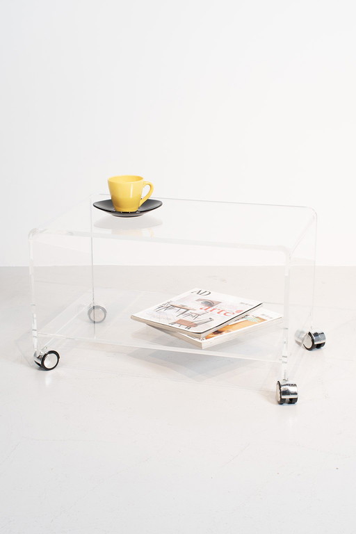 Plexiglas trolley