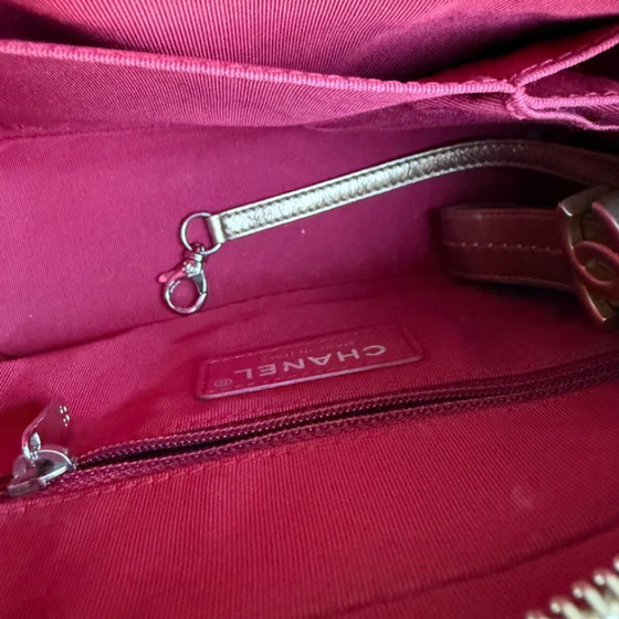 Image 1 of Chanel Gabrielle Small - Gewatteerd kalfsleer, bronsgoud, tweekleurige hardware, serie 23