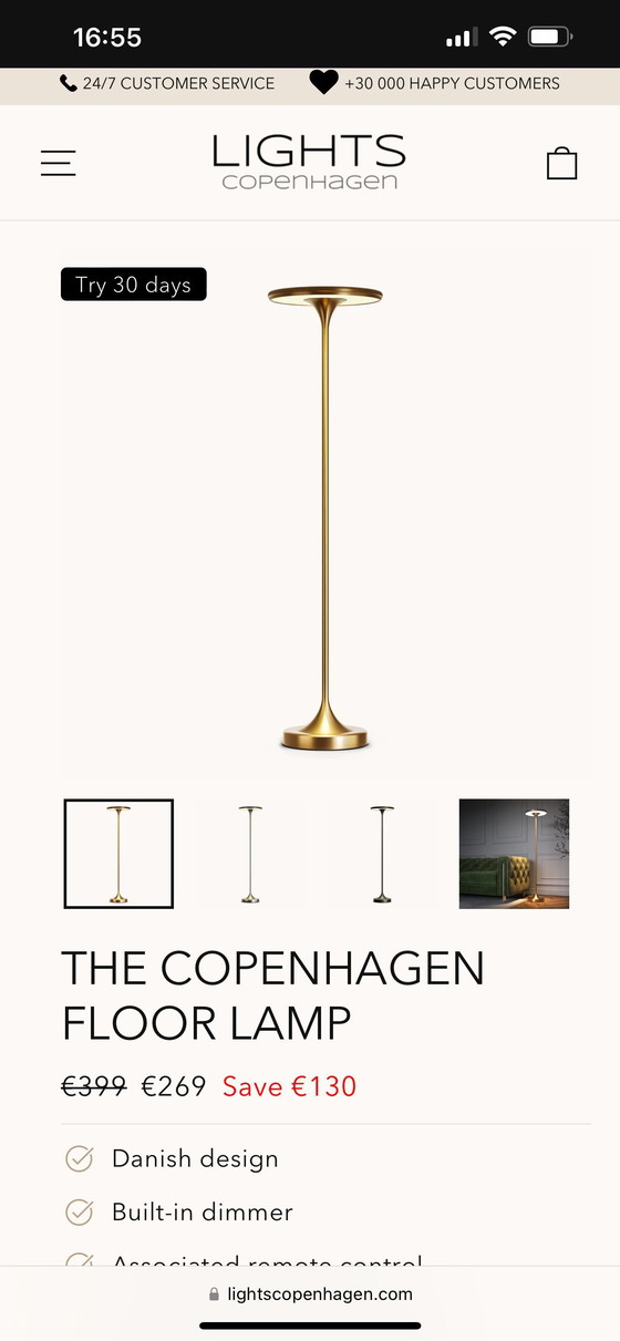 Image 1 of Lampadaire Copenhagen Lights