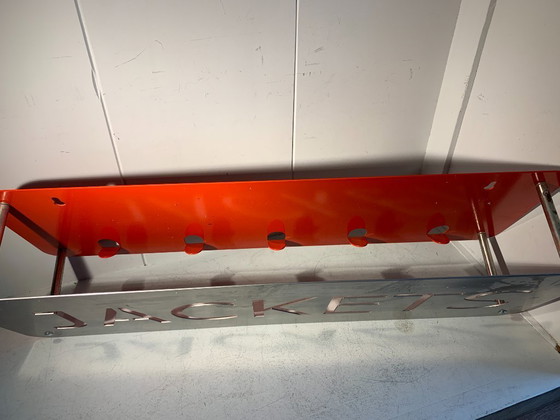 Image 1 of Vintage kapstok - metaal  - Jackets - 5 haken