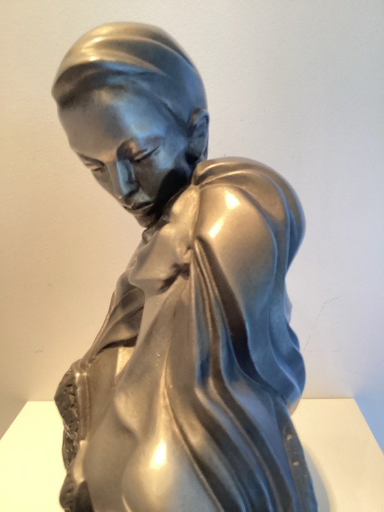 Scultura originale Austin Sculptures “Petit Ce Soir” 1990 - Firmato Alexander Danel. – Sculture, Pietra (photo 4 of 6)