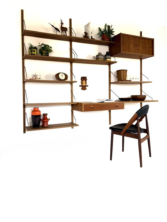 Image 1 of Sistema a parete modulare Vintage XL, sistema PS, Randers '60