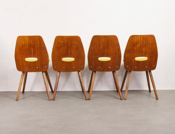 Image 1 of 4x Sillas Tatra Pravenec "Sol de Mañana"