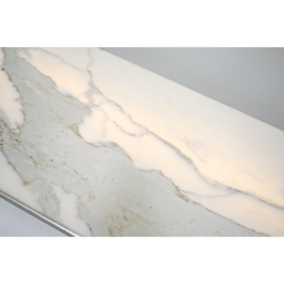 Image 1 of Vintage console in Carrara marble by Philippe Starck, 2000