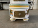 Italian design ceramic wood stove fireplace from PUGI