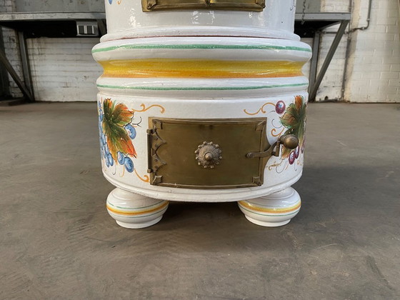 Image 1 of Caminetto a legna in ceramica di design italiano di PUGI