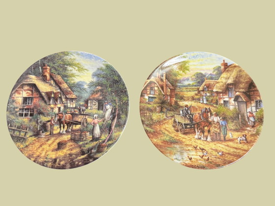 Image 1 of 🌾 "Latte del mattino presto" | Wedgwood Fine Bone China | Chris Howells | Country Days | Edizione limitata