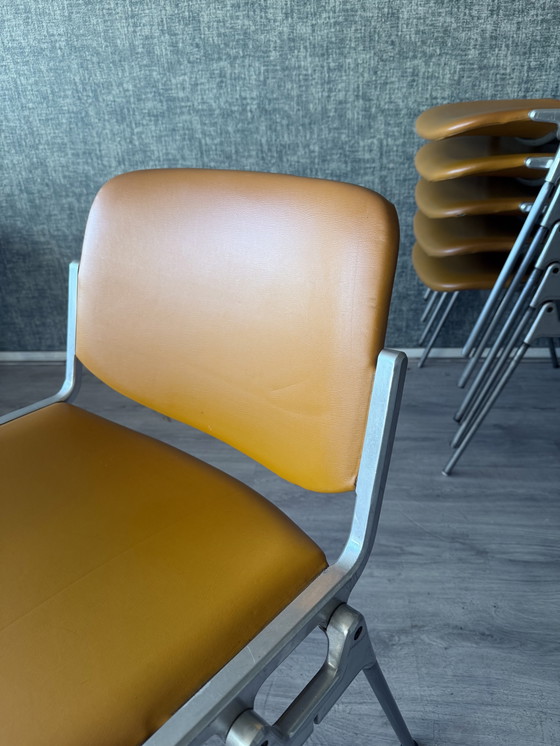 Image 1 of 6 sedie DSC106 di Giancarlo Piretti per Castelli, anni '60