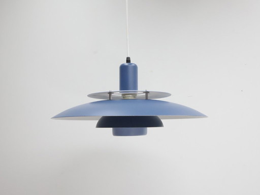 Vintage bowl lamp | Danish | Shades of blue
