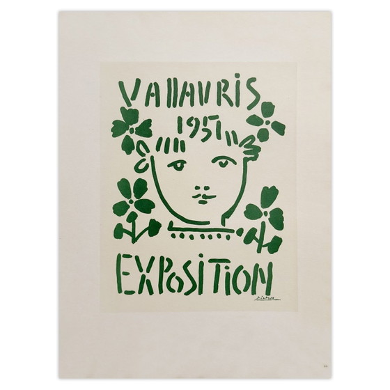 Pablo Picasso Affiche AF 1951 - Exposition Vallauris 1959 – Paper (photo 4 of 5)