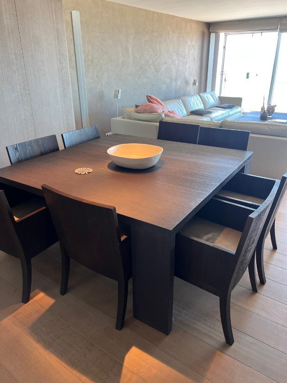 Image 1 of Esstisch + 8 Stühle Obumex