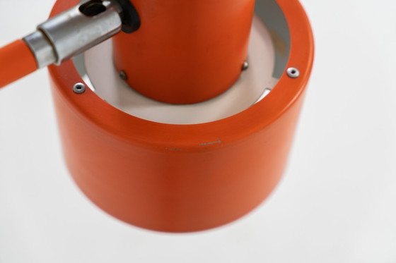 Image 1 of Lámpara de pared “Skala” naranja de Jo Hammerborg para Fog & Mørup (Dinamarca, años 60).