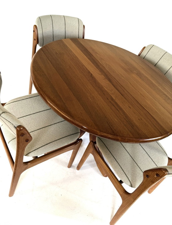 Image 1 of Table de salle à manger danoise explorable, Arebbo Möbler '70