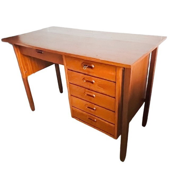 Image 1 of Bureau vintage en teck, design danois des années 1960