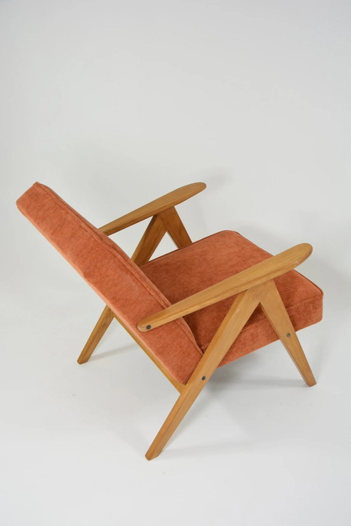 KOMPAS terracotta fauteuils