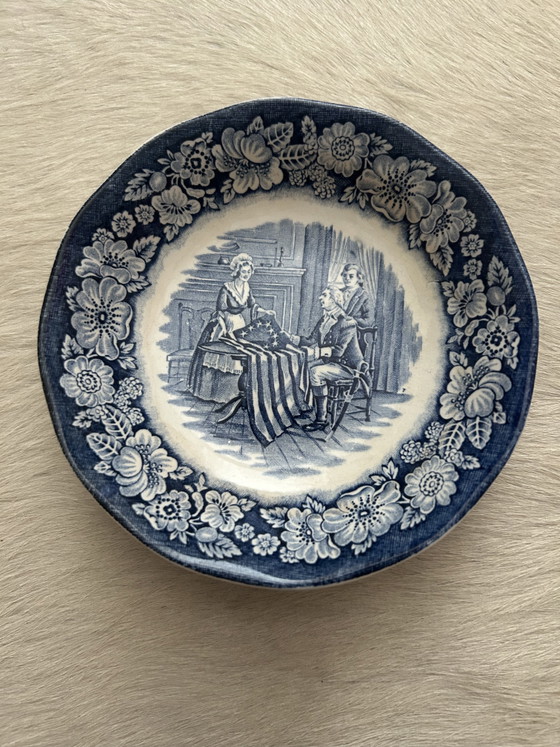 2x Ciotole Vintage Liberty Blue - Betsy Ross 12,5cm – Ceramic (photo 4 of 5)