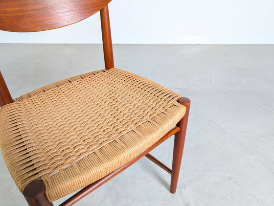 Image 1 of Set van 5 Søborg Møbelfabrik stoelen Peter Hvidt Mølgaard-Nielsen 316