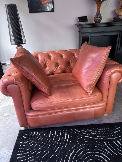 Bellissimi Loveseat – Rofra Home, Leather (photo 2 of 5)