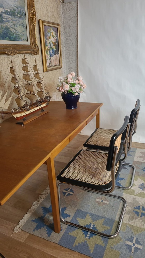 Image 1 of Sedia Cesca B32 vintage nera di Marcel Breuer, Italia