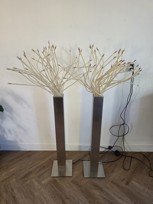 Ikea Stranne 2x Vintage – vloerlampen, Metal, Plastic (photo 2 of 7)