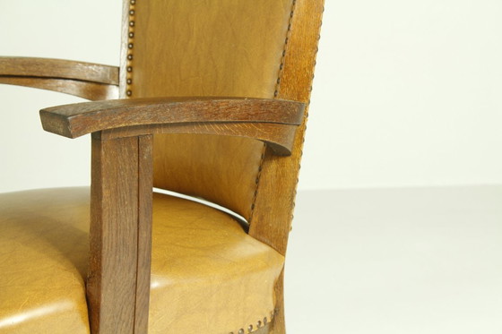 Image 1 of Sillones de H. Wouda para H. Pander & Zn., década de 1920, juego de 7