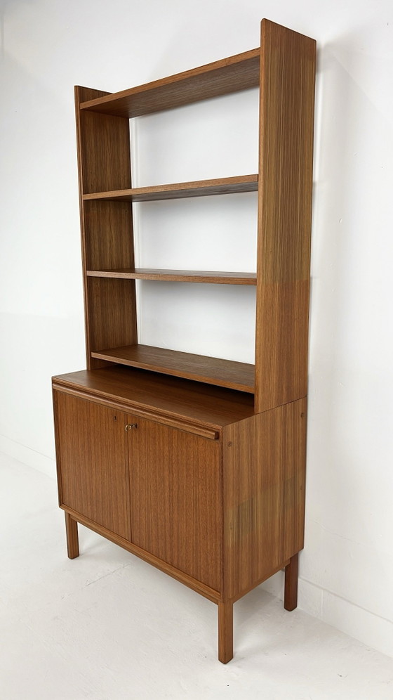 Swedish vintage teak veneer Bookcase (photo 9 of 13)