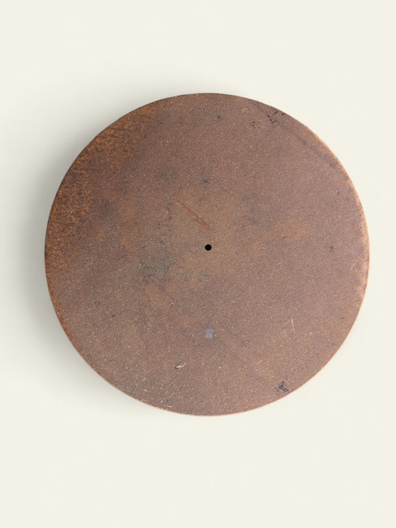 Image 1 of Rareté ! Support à plantes tourné à la main en bois véritable – Milieu du siècle, années 1960, jamais utilisé, décoration vintag