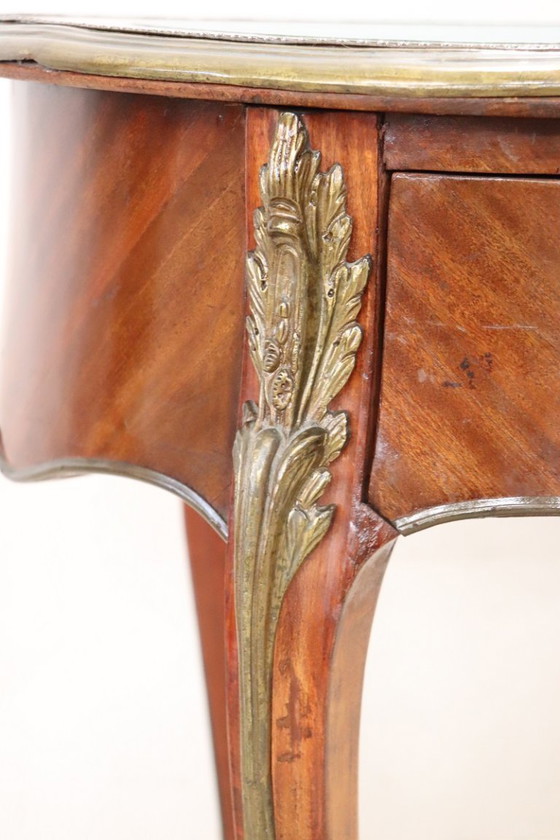 Image 1 of Elegant Louis XV Style Writing Desk, Italy 20th century