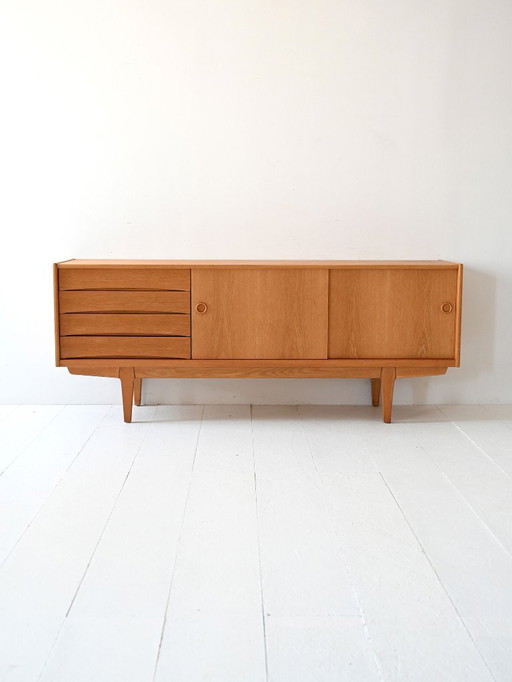 Schwedisches Eichen-Sideboard „Ulvo“ von Erik Wørts für IKEA, 1960er Jahre