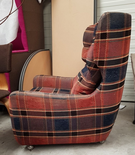 Image 1 of Comfortabele XL fauteuil van Carl Straub