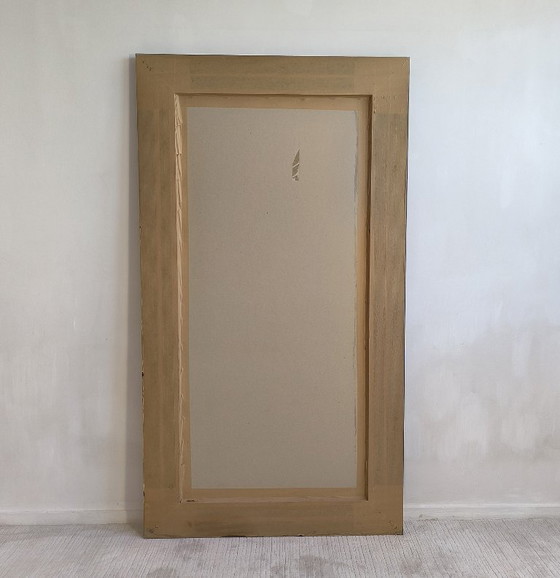 Image 1 of Barbara Barry – Grand miroir design noir laqué, élégant et intemporel 