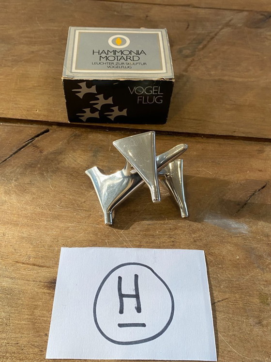 Image 1 of 1 modularer Kerzenständer VOGELFLUG HAMMONIA MOTARD Stil NAGEL BMF Jahrgang 1970 H