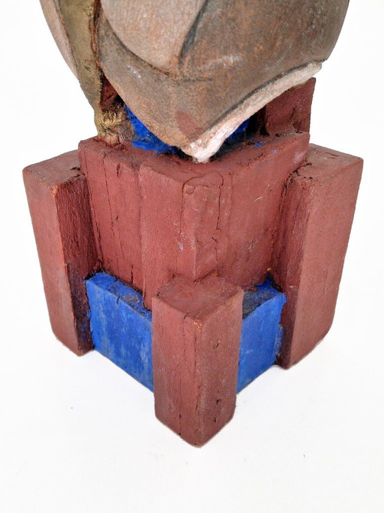 Beeld Sculptuur Hout – Beeldhouwkunst, Wood (photo 8 of 11)