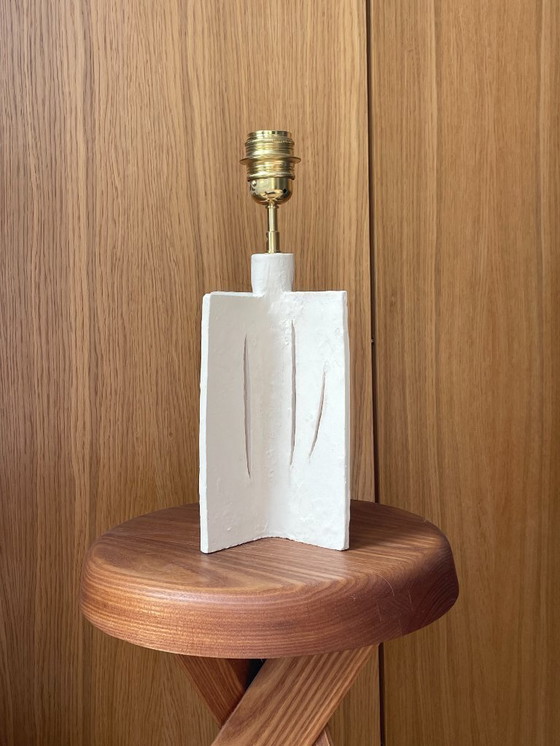 Image 1 of French Contemporary Ceramic Lamp, "L 04" by Renzo Maar