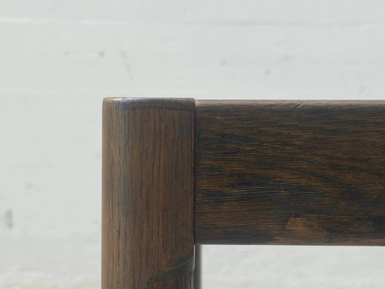Table d'appoint en bois foncé, style années 60/70 – Tables d'appoint, Wood (photo 6 of 12)