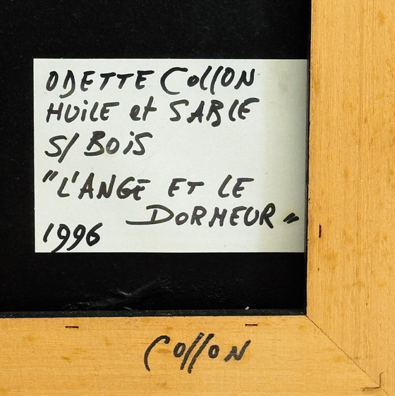 Image 1 of El magnífico cuadro abstracto de Odette Collon de 1996