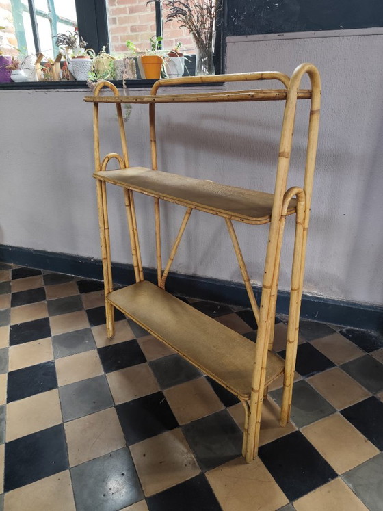 Scaffale in Rattan 1950 – Librerie (photo 3 of 15)