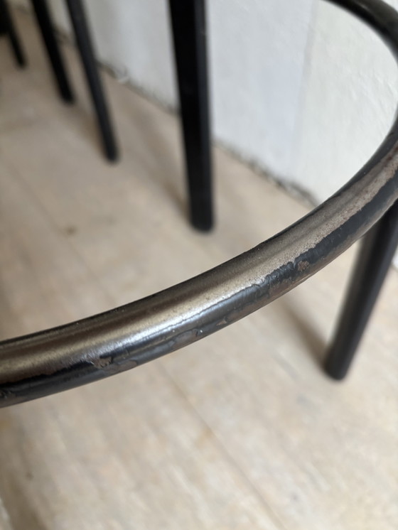 Image 1 of 1970 Spahn tabourets vintage 3 pièces